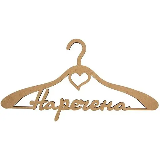 Заготовка вішак Rosa Talent Наречена МДФ 45х23.2 см