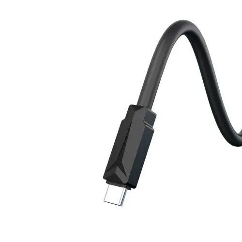 Кабель XO NB-Q233B Type-c to Type-C 60W Data Cable Чорний - фото 1