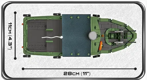Конструктор COBI Patrol Boat River Mk II (PBR) 1:35 – Американский патрульный катер (615 деталей) - фото 5