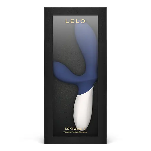 Стимулятор простаты Lelo Loki Wave 2 19.6 см (синий) - фото 2