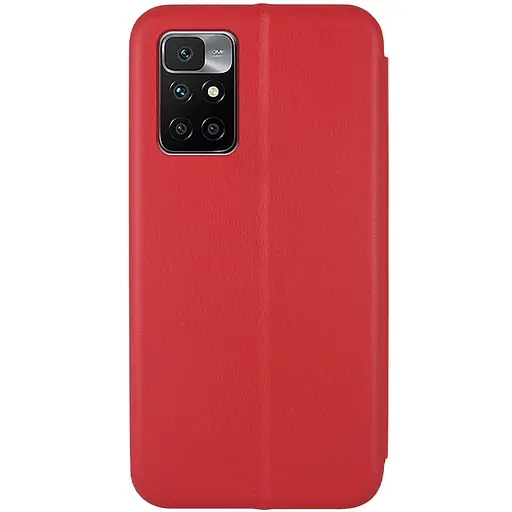 Шкіряний чохол-книжка Classy для Xiaomi Redmi 10 Червоний - фото 2