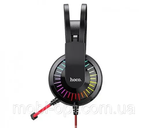HF Stereo Hoco W105 Joyful Red +мікр - фото 3