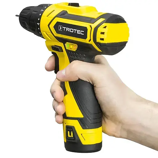 Дрель-шуруповерт аккумуляторный Trotec PSCS 11-12V с кейсом (DAS302793) - фото 3
