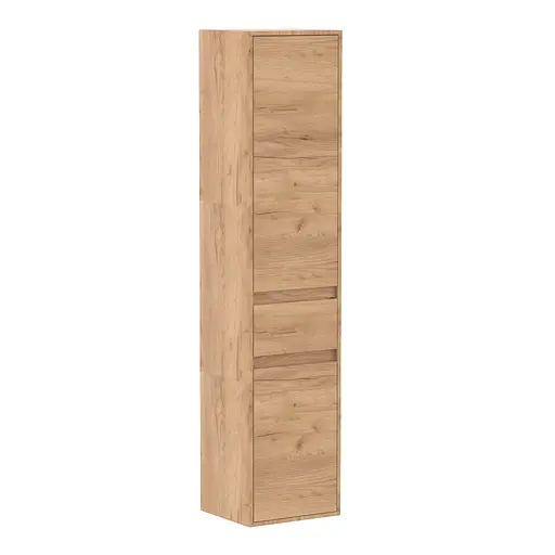 Пенал підвісний Imprese Bilovec 180x40x35 см дуб f3263Dr - фото 1