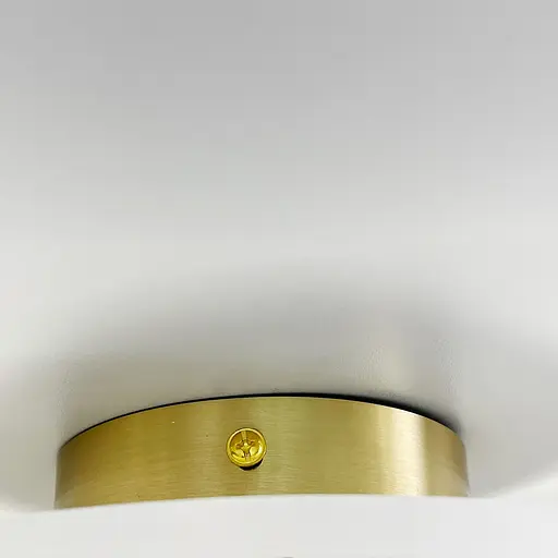 Неймовірне бра з білим мармуром у латунному каркасі Line F W 37G/1 S - фото 3