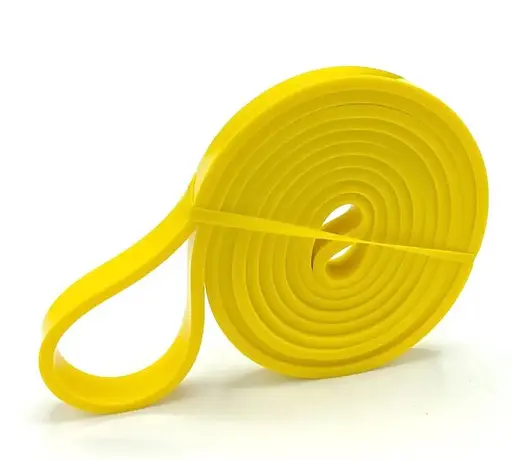 Еспандер-петля PowerPlay 4115 Power Band (гумка для фітнесу і кроссфіту) Light Жовта (5-14kg) (PP_4115_Yellow_(5-14 kg)) - фото 2