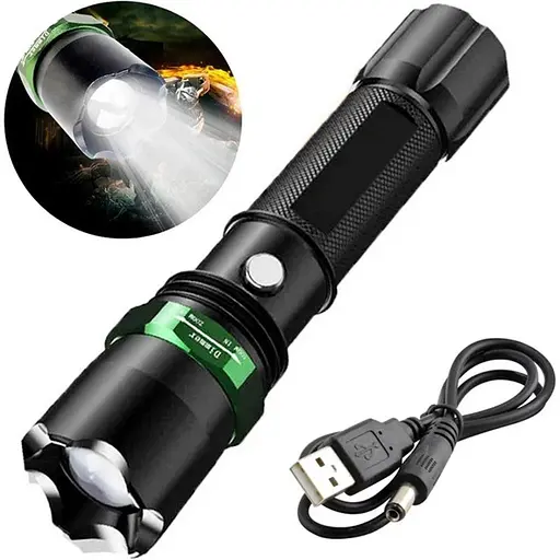 Ліхтарик DK 1181 Black [152467] - фото 2