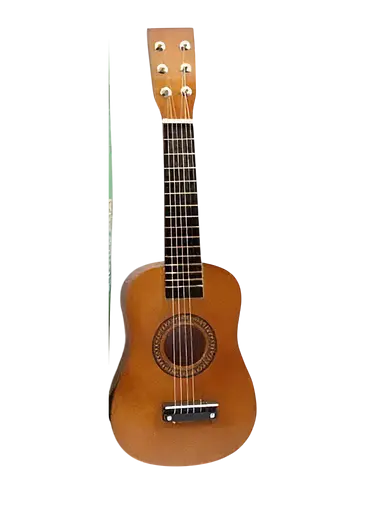 Детская шестиструнная гитара с медиатором в коробке 2026  – музыка с детства