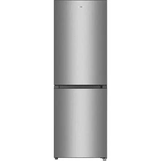 Холодильник Gorenje с нижней морозильной камерой, 161х55х56 см, 2 двери, 160(78) л, А+, механич. упр., зона освещения, серый - фото 1