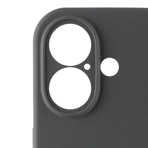 Чохол Epik Silicone Case Full Camera Protective AA для Apple iPhone 16 Plus 6.7 Сірий/Dark Gray - фото 4
