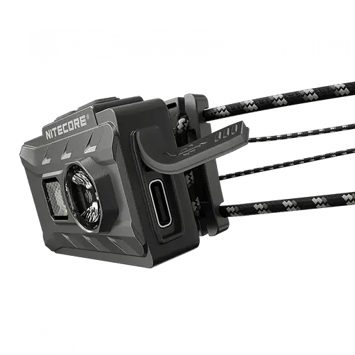 Налобний ліхтар Nitecore NU20 Classic 360лм Type-C (червоне та біле світло) Чорний - фото 3