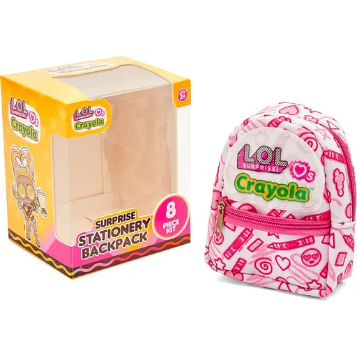 Уценка. Набор для творчества Crayola Мини-рюкзак розовый (35054-C) - фото 2