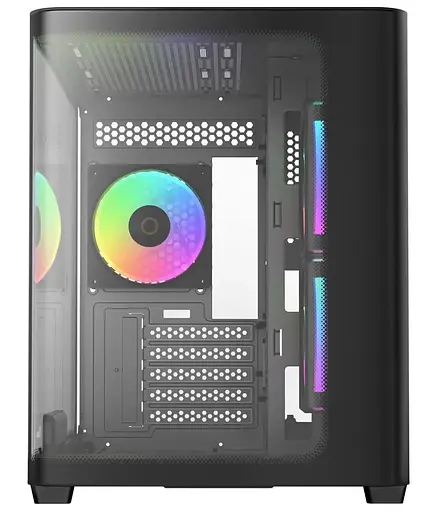 Корпус Ocypus IOTA C50 BK CURVE ARGB DIGITAL (IOTA-C50-BKD300CD-GL) Black (OTA-C50-BKD300CD-GL) - фото 2