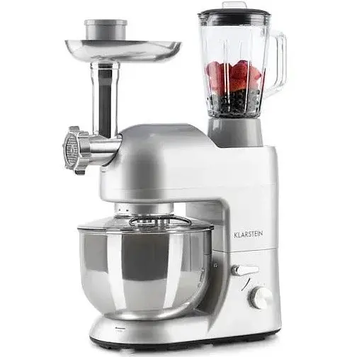 Кухонний комбайн Klarstein Lucia 3 в 1 2000 Вт сірий (10006255) 