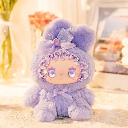 Колекційна м'яка іграшка з кільцем Зайчики Pop Top Lucky Emma MJ-000090 серії Lovely Emma - фото 5