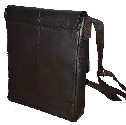 Кожаная мужская сумка Livergy 27х33х7 см sum0020863 - фото 6
