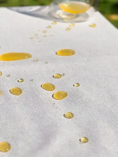 Водовідштовхувальна скатертина Сірий однотон 260х180 см - фото 7