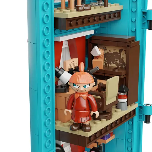 Конструктор Pantasy Moomin Домик Муми-троллей (87201) - фото 5