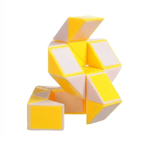 Змійка Рубіка Smart Cube біло-жовта (SCT405) - фото 2