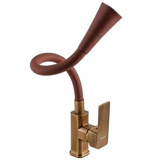 Смеситель для кухни Domino Malibu DMM-203LM- BR-R10 Бронза - фото 4