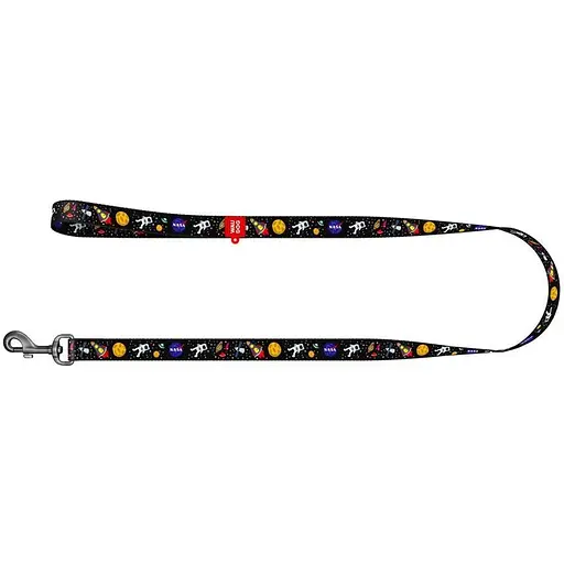 Повідець для собак Waudog Nylon нейлоновий, малюнок "NASA" - фото 2