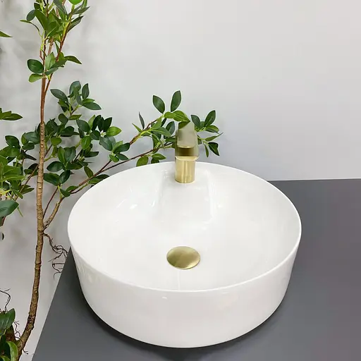 Умивальник VBI Rieti white накладний VBI-015500, Білий - фото 4