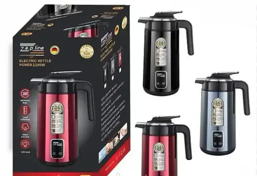 Электрочайник термос Zepline ZP-123-R 3л 2200 Вт Черный - фото 7