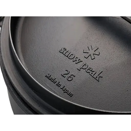Печь чугунная Snow Peak CS-520 Cast Iron Oven 26 см - фото 2