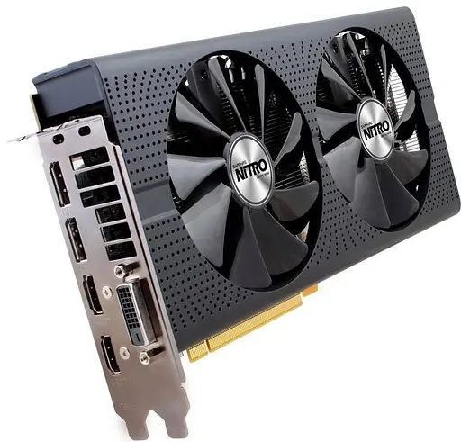 Видеокарта Sapphire AMD Radeon RX 470 4Gb Nitro+ (11256-01-20G) (GDDR5, 256 bit, PCI-E 3.0 x16) Б/у - фото 2