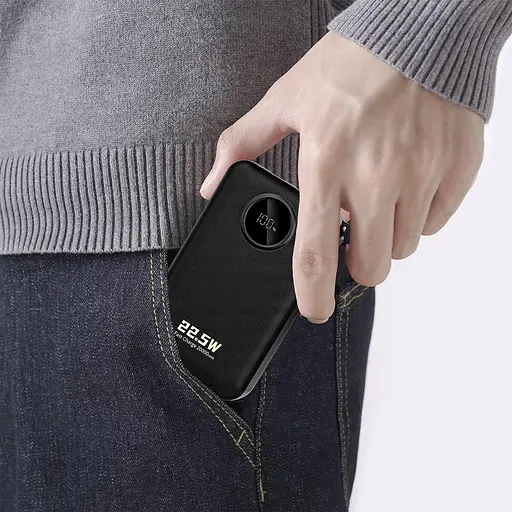 Павербанк Dudao Black 20 000 mAh / 22.5 Вт (6977196680016) - фото 5