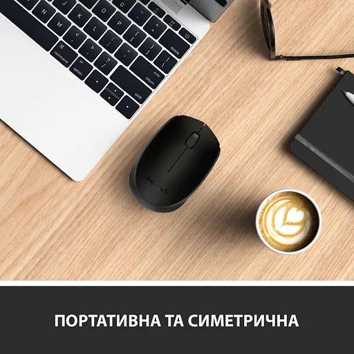 Беспроводная мышь Logitech M170 Wireless Grey (910-004642) - фото 3