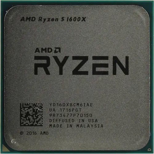 Процесор AMD Ryzen 5 1600X 3.6-4.0 GHz AM4, 95W Б/В