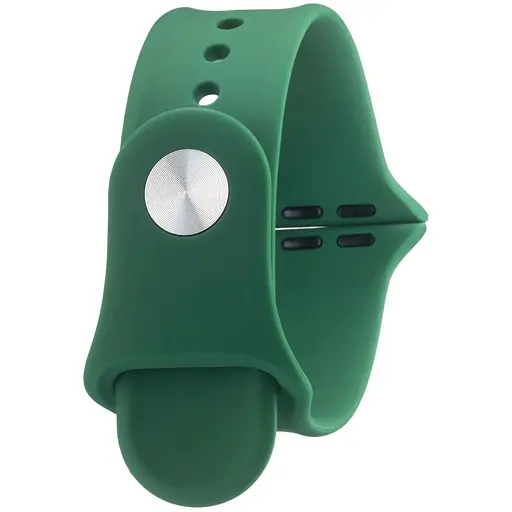 Ремешок Apple Watch Silicone 38/40/41 мм Зеленый - фото 1