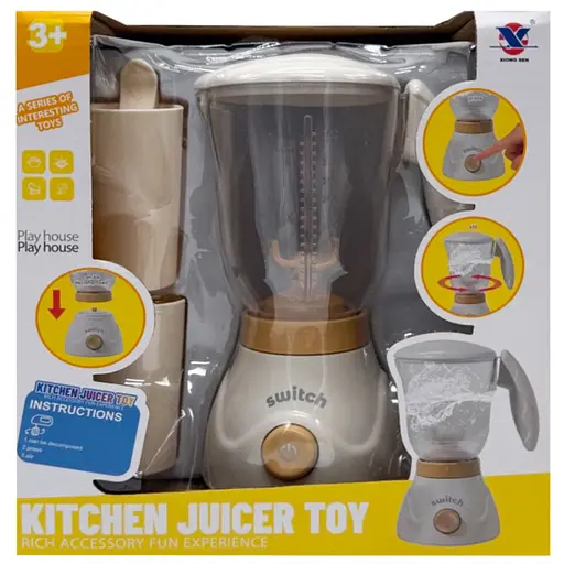 Дитяча побутова техніка "Міксер" XS-25020(White) звукові ефекти