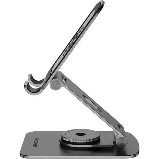 Підставка для смартфона Blueo Rotary Folding Dark Gray (P012-DGR) [129086] - фото 3