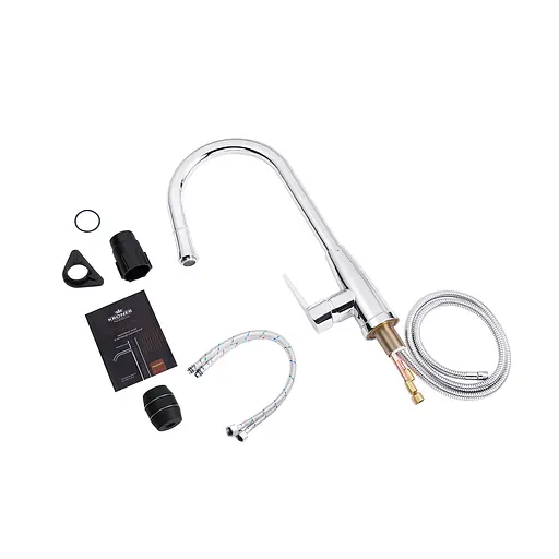 Змішувач для кухні Kroner KRM KRM 11 - 013F (CV027263) - фото 6