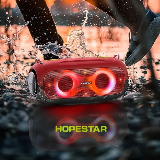 Портативна акустика Hopestar A41 Party Black [136606] - фото 5