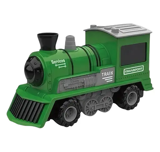 Паровоз, MJX100B/C, инерционный, батарейки, музыкальный, свет (В ассортименте)