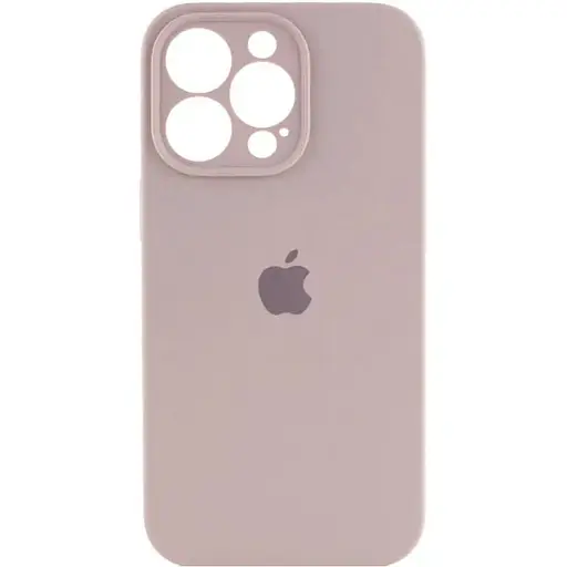 Чехол Epik Silicone Case Full Camera Protective (AA) для Apple iPhone 13 Pro (6.1) Серый/Lavender - фото 1