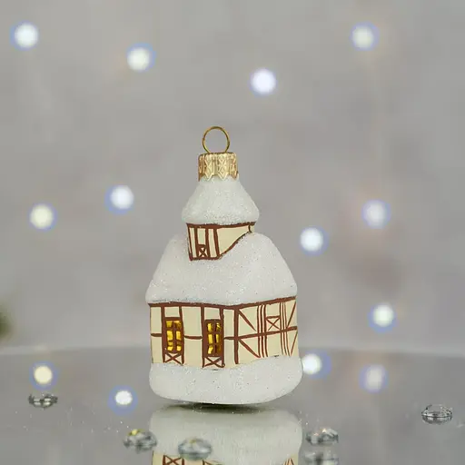 Елочное украшение Санта Шоп Зимний дворец стекло (4820001180152) - фото 4