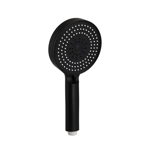 Ручной душ Qtap Rucni D 130 мм круглый QTRUC125BLM45951 Black matt, Черный матовый - фото 1