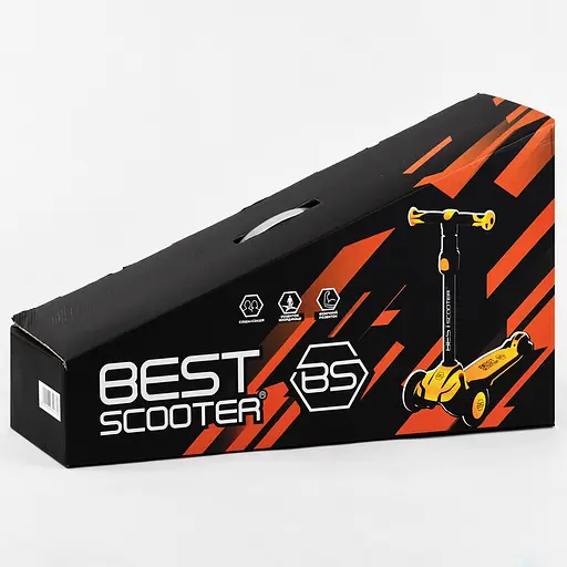 Самокат Best Scooter 80х60х28 см Червоний 000231419 - фото 5