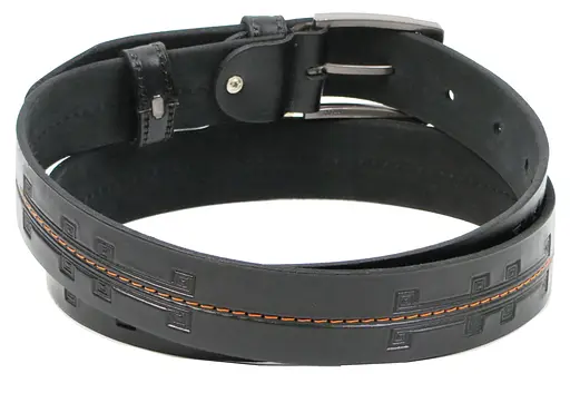 Ремінь шкіряний Skipper чоловічий 126-146х3,5 см acs0017509 - фото 3