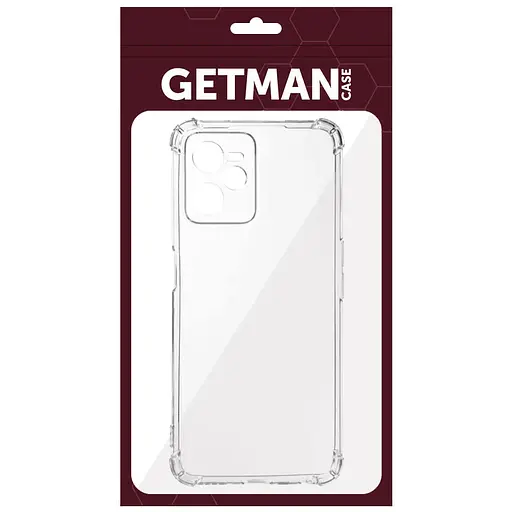 TPU чохол Getman Ease logo посилені кути Full Camera для Realme C35 Безбарвний прозорий - фото 6