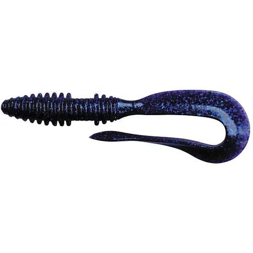 Силікон Keitech Mad Wag 7" #308 Midnight Blue (6 шт/уп)