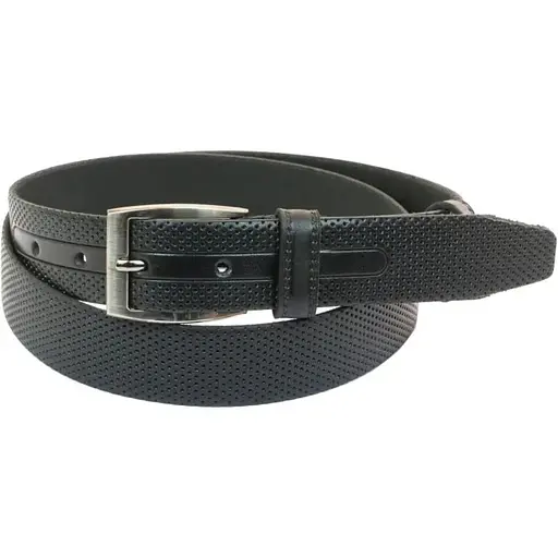 Ремінь шкіряний Skipper чоловічий 116-136х3,3 см acs0017518 - фото 1