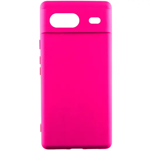 Чехол Silicone Cover Lakshmi Full Camera (AAA) для Google Pixel 8a Розовый / Barbie pink