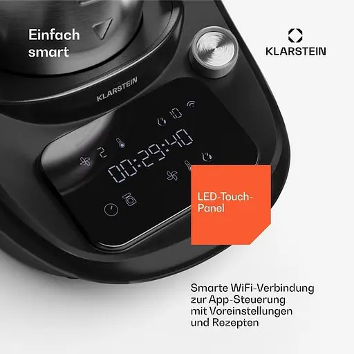 Кухонный комбайн Klarstein Aria Smart 1700 Вт (10045491) - фото 4