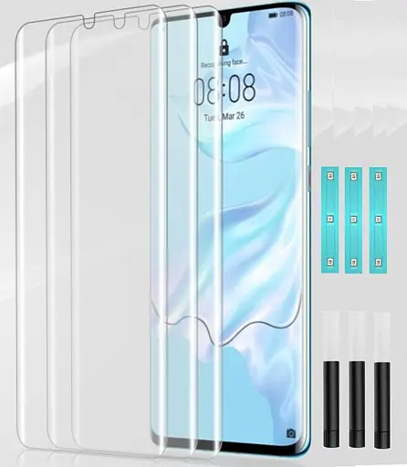 Захисне скло DK для Huawei P30 Pro UV Curved 09262 clear 3 шт. - фото 2