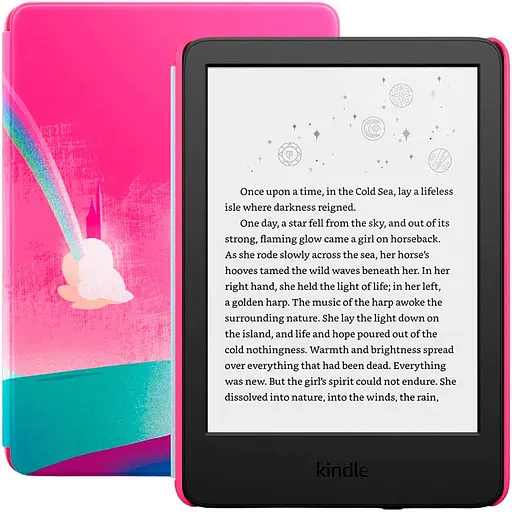Электронная книга Amazon Kindle Kids 11th Gen 16GB 2022 Black with Unicorn Valley Cover [88818]